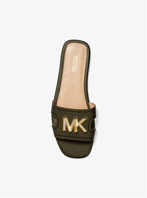 kippy slide michael kors|michael kors ladies slides.